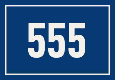Hausnummer 555