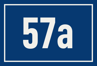 Hausnummer 57a