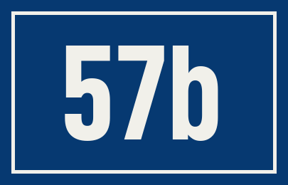 Hausnummer 57b