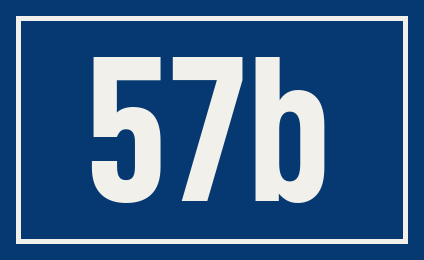 Hausnummer 57b