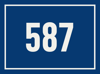 Hausnummer 587
