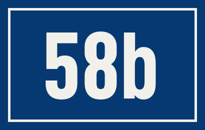 Hausnummer 58b