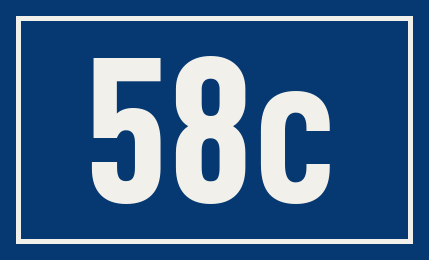 Hausnummer 58c