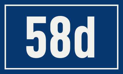 Hausnummer 58d