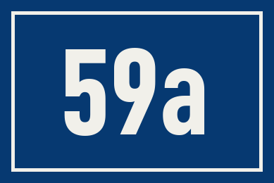 Hausnummer 59a