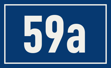 Hausnummer 59a