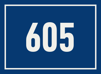 Hausnummer 605