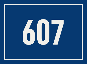 Hausnummer 607
