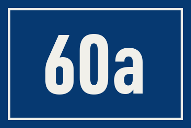 Hausnummer 60a
