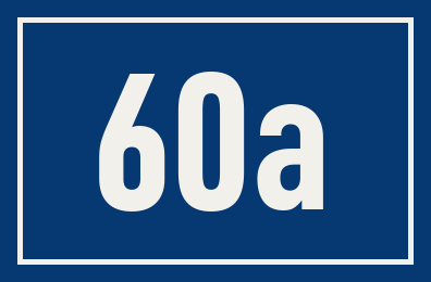 Hausnummer 60a