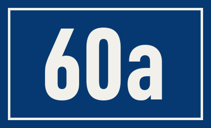 Hausnummer 60a
