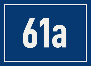 Hausnummer 61a