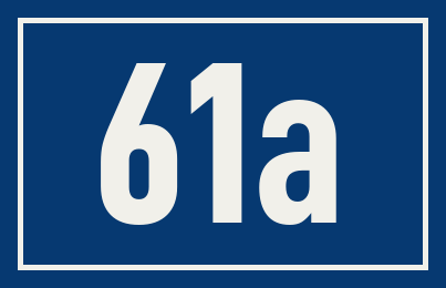 Hausnummer 61a