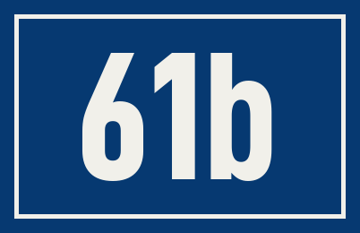 Hausnummer 61b