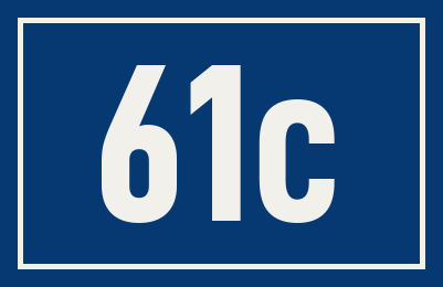 Hausnummer 61c