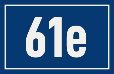 Hausnummer 61e