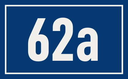 Hausnummer 62a