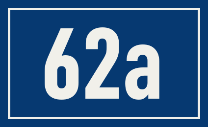 Hausnummer 62a