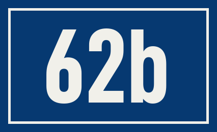 Hausnummer 62b