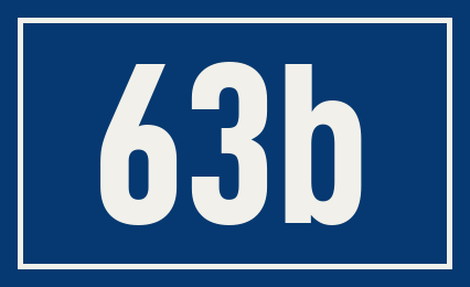 Hausnummer 63b