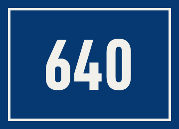 Hausnummer 640