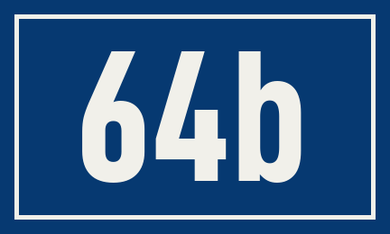 Hausnummer 64b