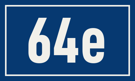 Hausnummer 64e