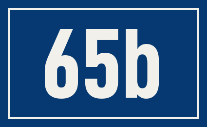 Hausnummer 65b
