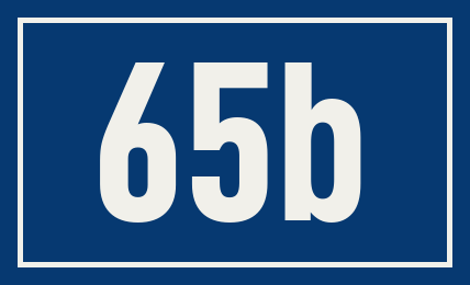 Hausnummer 65b
