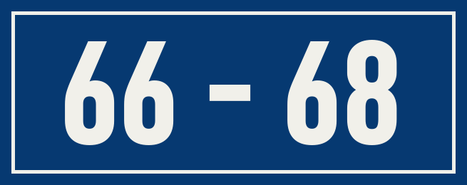 Hausnummer 66 - 68