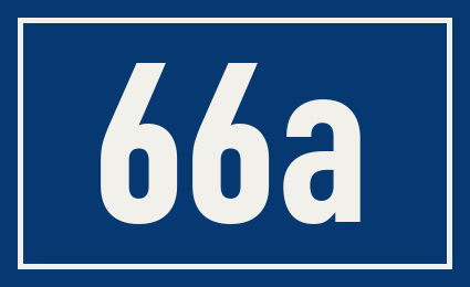 Hausnummer 66a