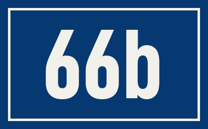 Hausnummer 66b