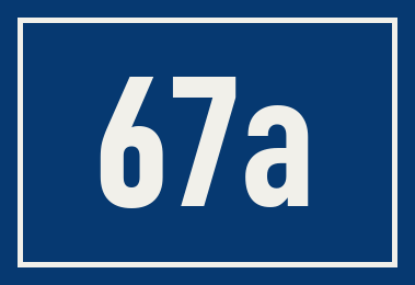 Hausnummer 67a