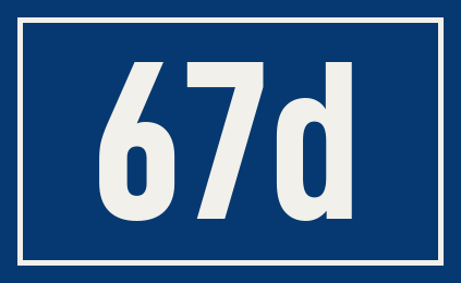 Hausnummer 67d