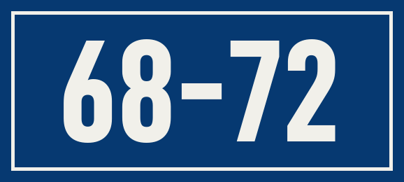 Hausnummer 68-72