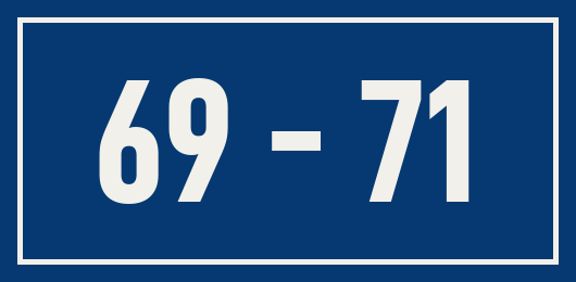 Hausnummer 69 - 71