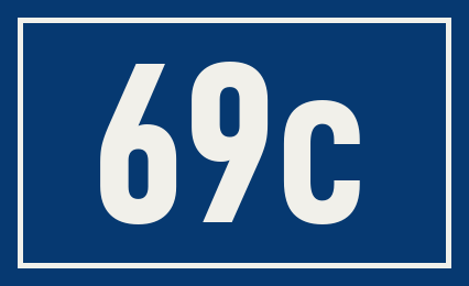 Hausnummer 69c