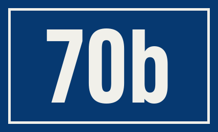 Hausnummer 70b