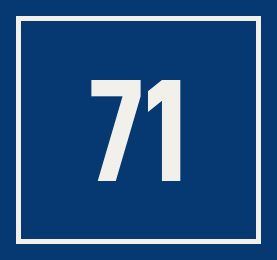 Hausnummer 71
