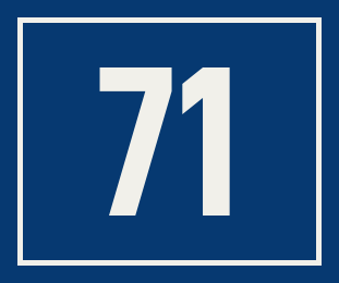Hausnummer 71