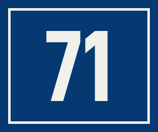Hausnummer 71