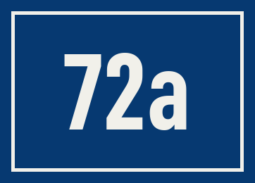 Hausnummer 72a