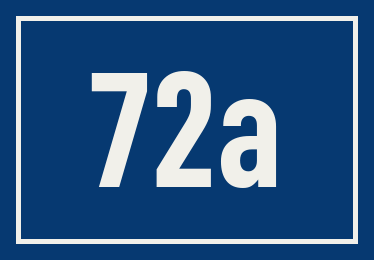 Hausnummer 72a