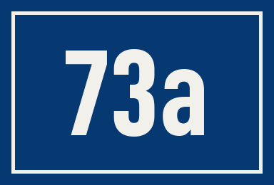 Hausnummer 73a