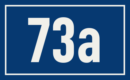 Hausnummer 73a