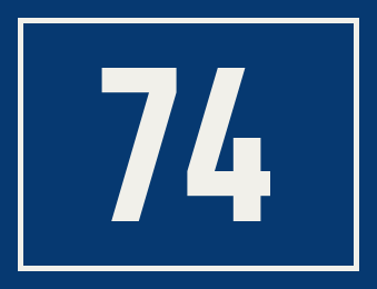 Hausnummer 74