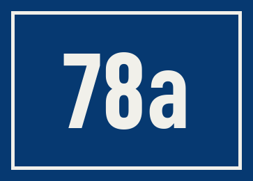 Hausnummer 78a
