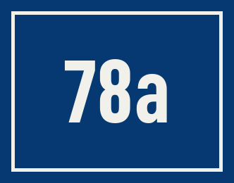 Hausnummer 78a
