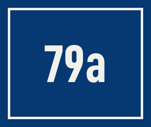 Hausnummer 79a