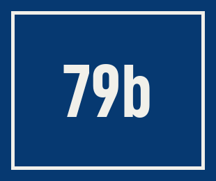 Hausnummer 79b